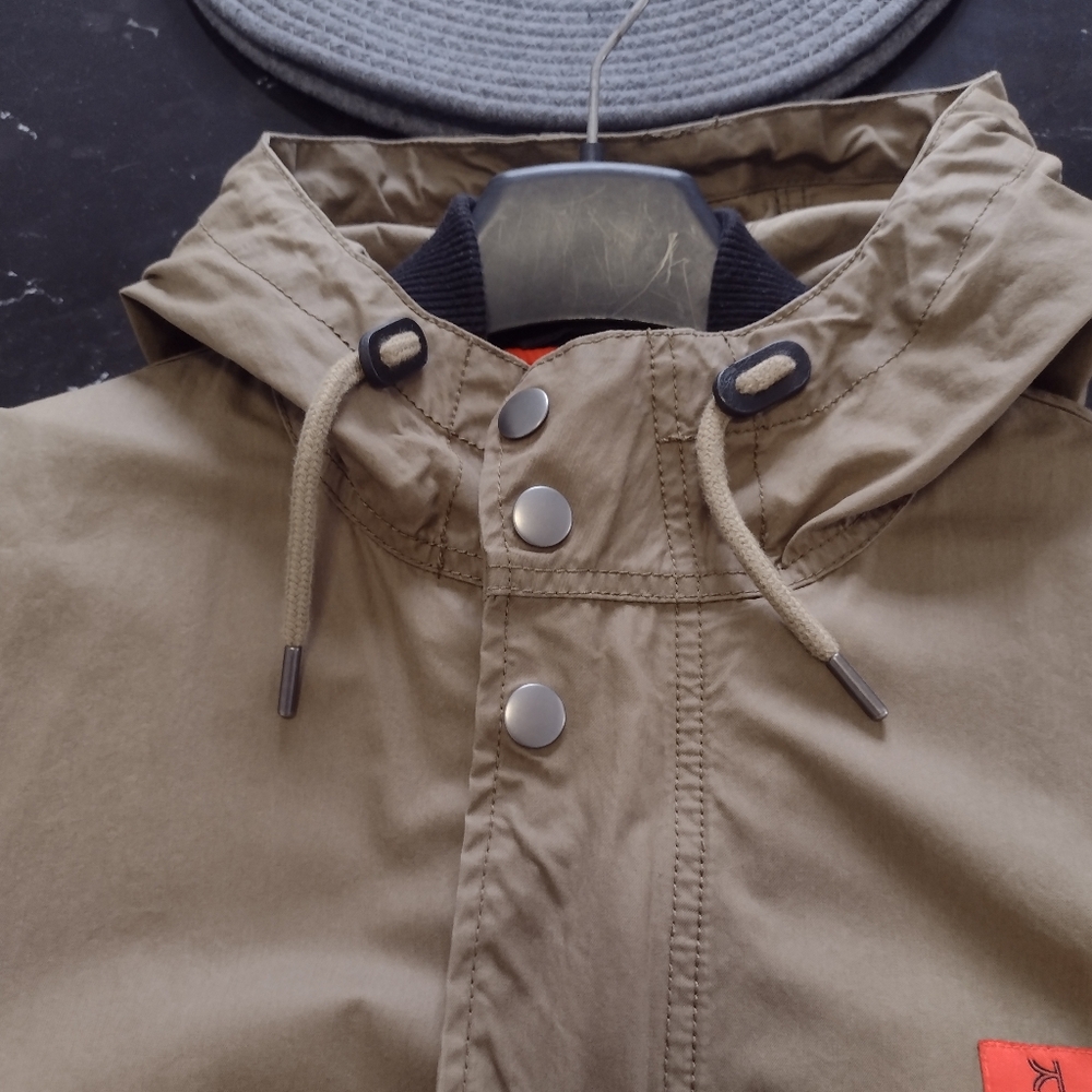 Gap 3 In 1 Men's Tan Hooded Jacket - Picture 6 of 16